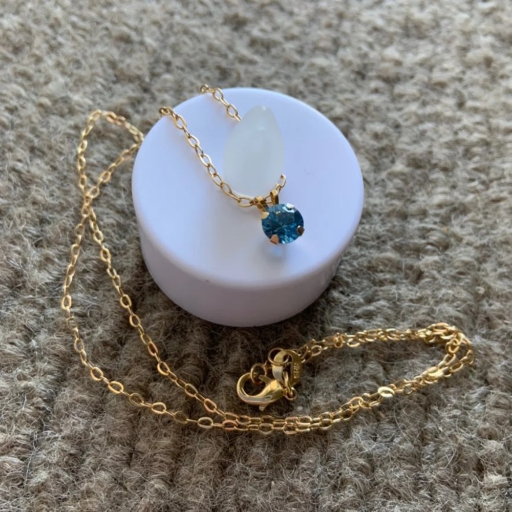 Gold Turquoise Necklace